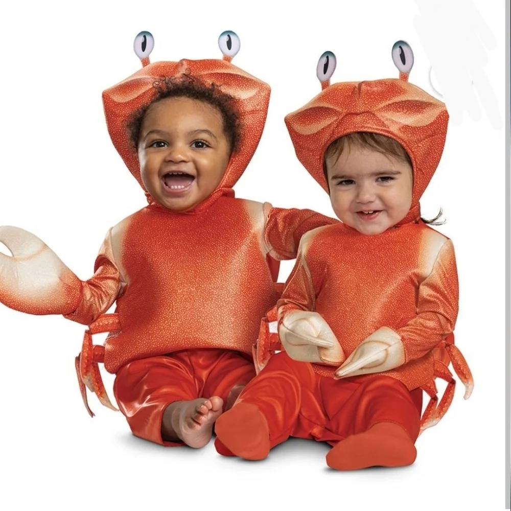 Disney The Little Mermaid-Sebastian Custume Size 6-12 Months